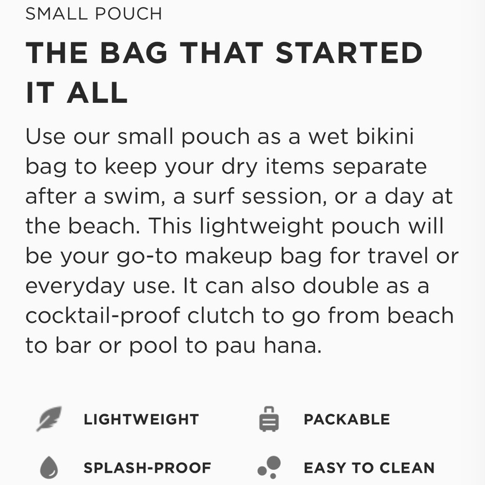 ALOHA Collection Small Pouch - Picture 6 of 7